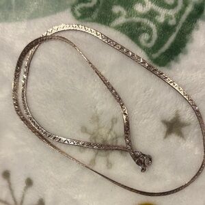 Elegant Silver Chain Necklace